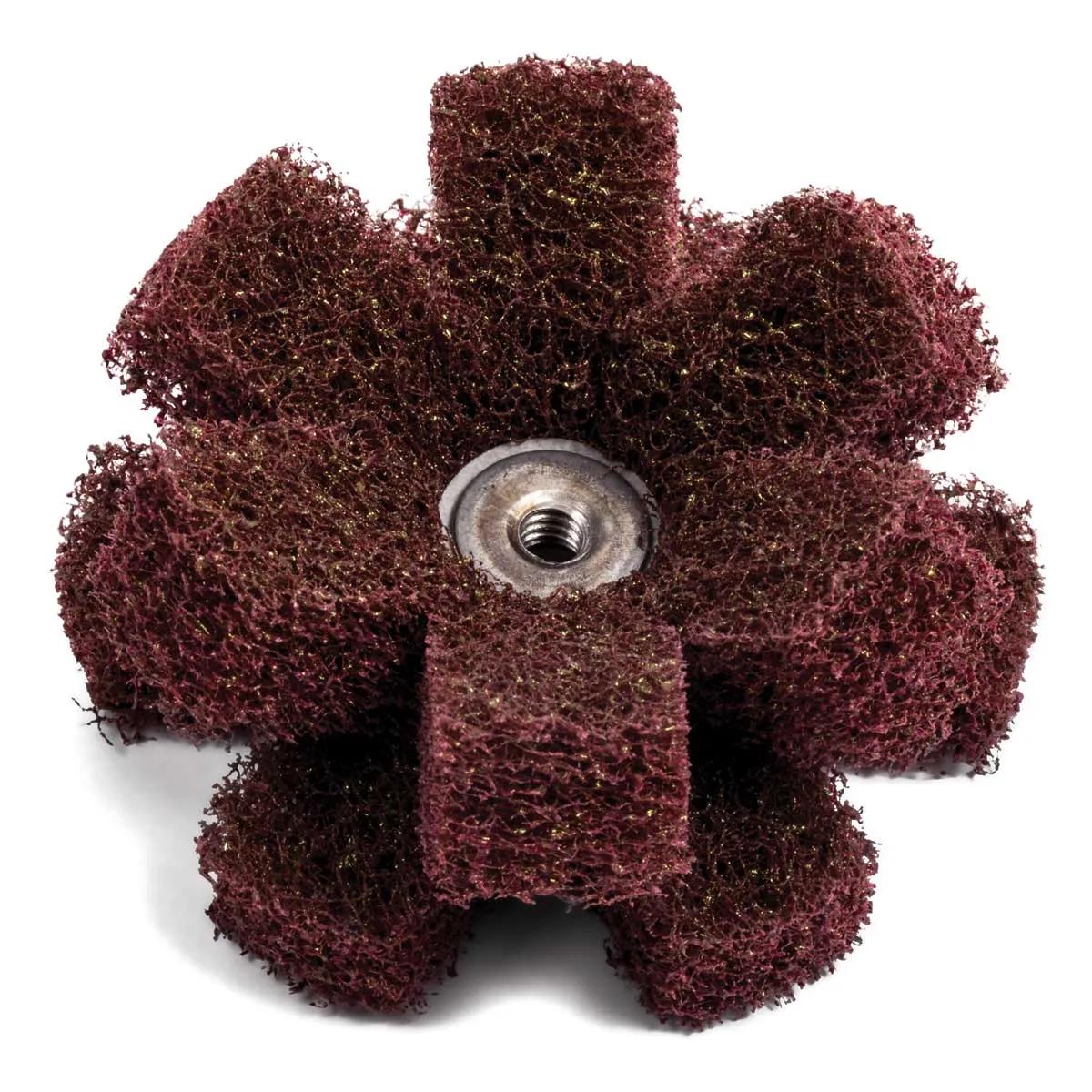 3" Medium Kim-Brite™ Cross Buff - 3 Pack