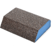 100 Grit Fine Conformable Foam Combo Abrasive Block - 6 Pack