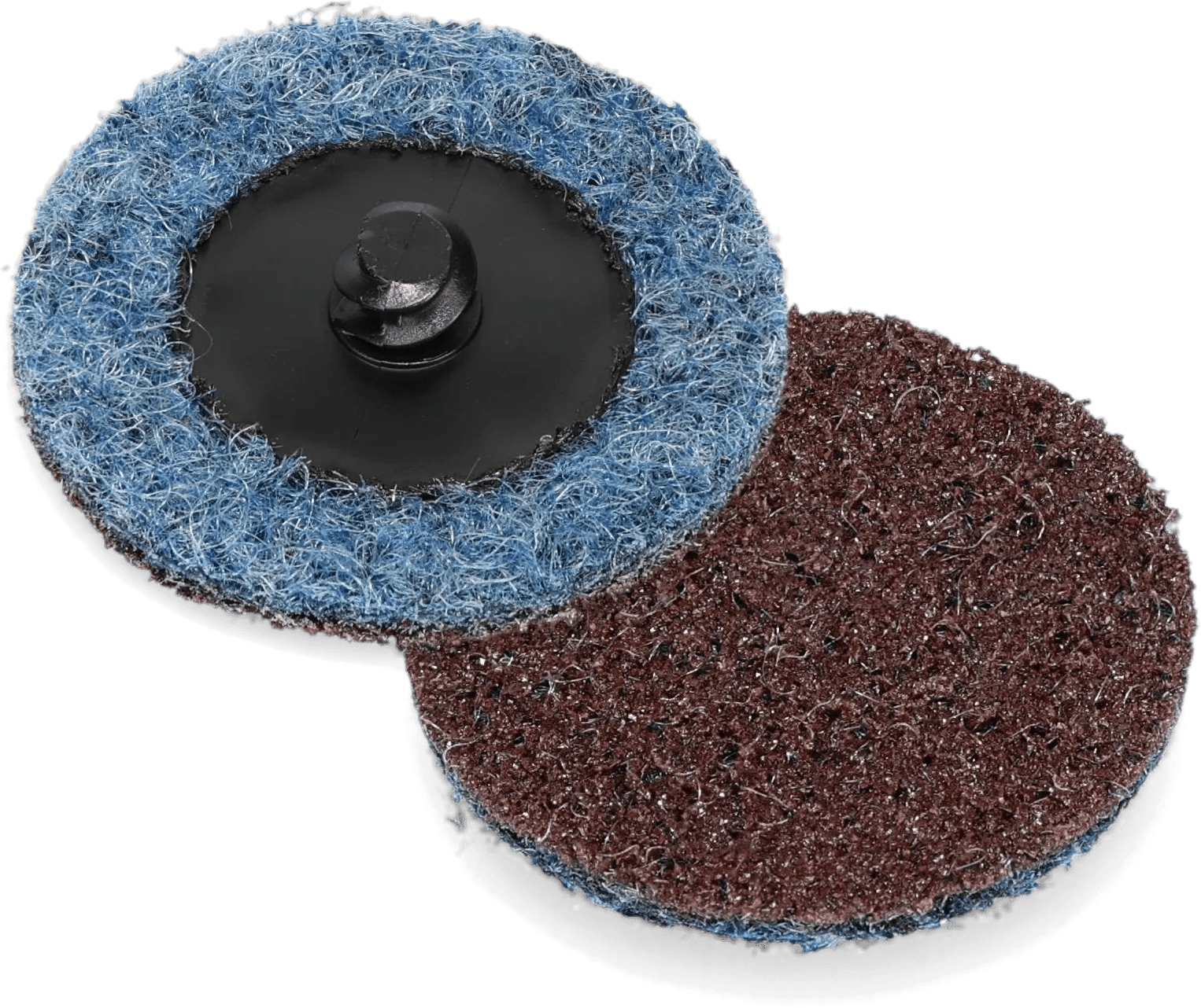 3" Extra Course Brown with Blue Backing Kim-Brite™ Type R Aluminum Oxide Surface Conditioning Disc - 50 Pack