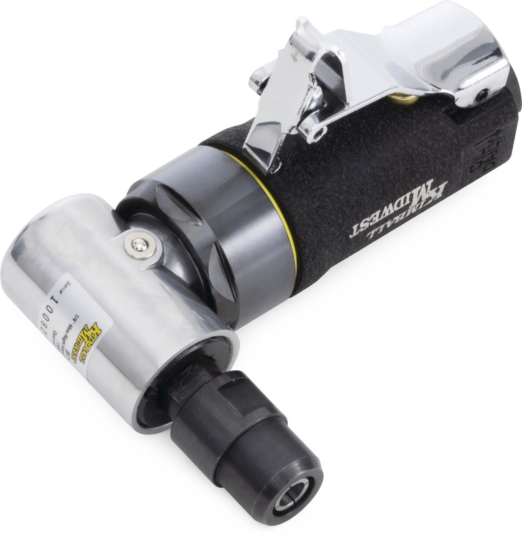 1/4" Mini Pneumatic Right Angle Die Grinder