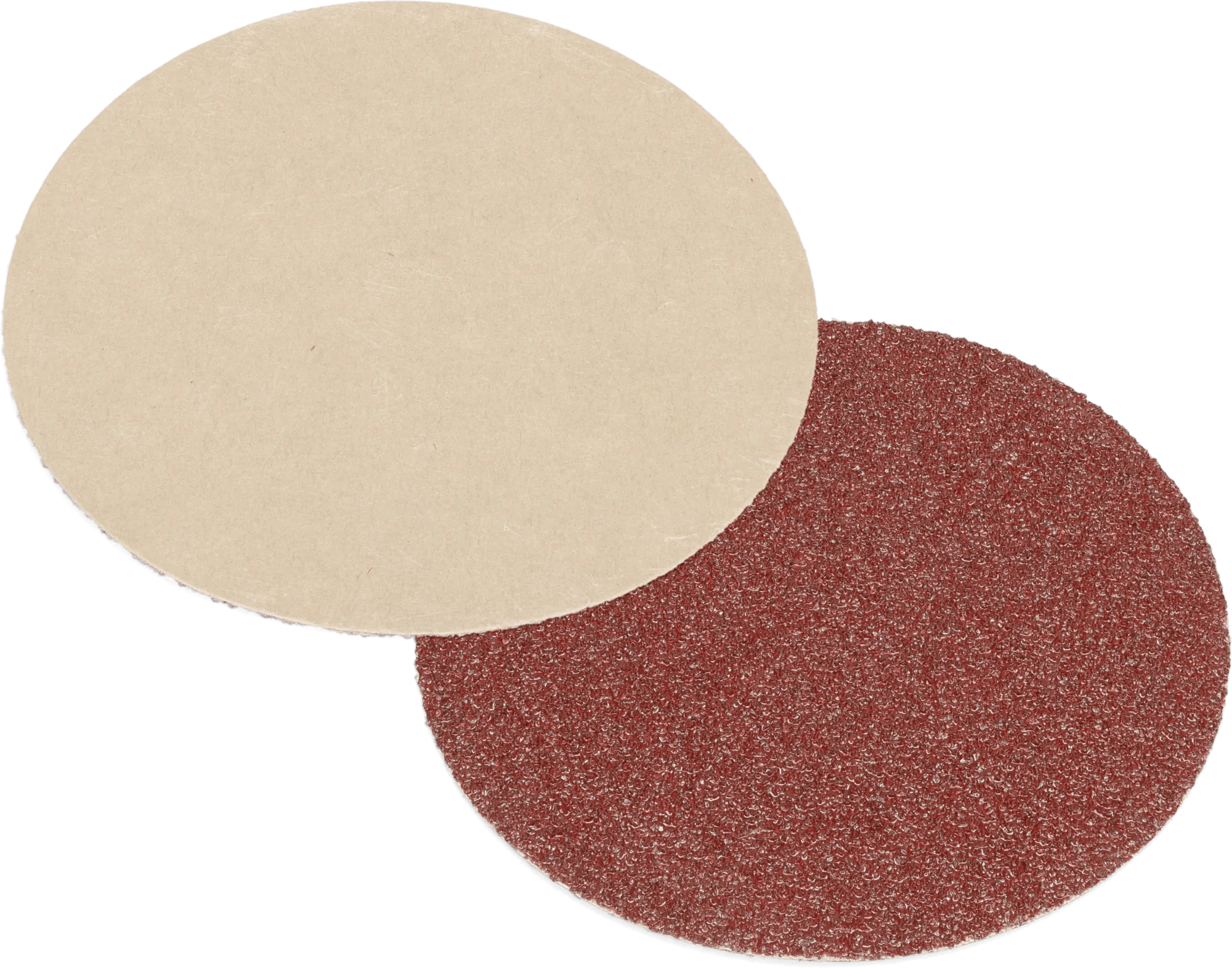 6" 50 Grit Dura-Tuff Peel & Stick Aluminum Oxide Abrasive Disc - 10 Pack