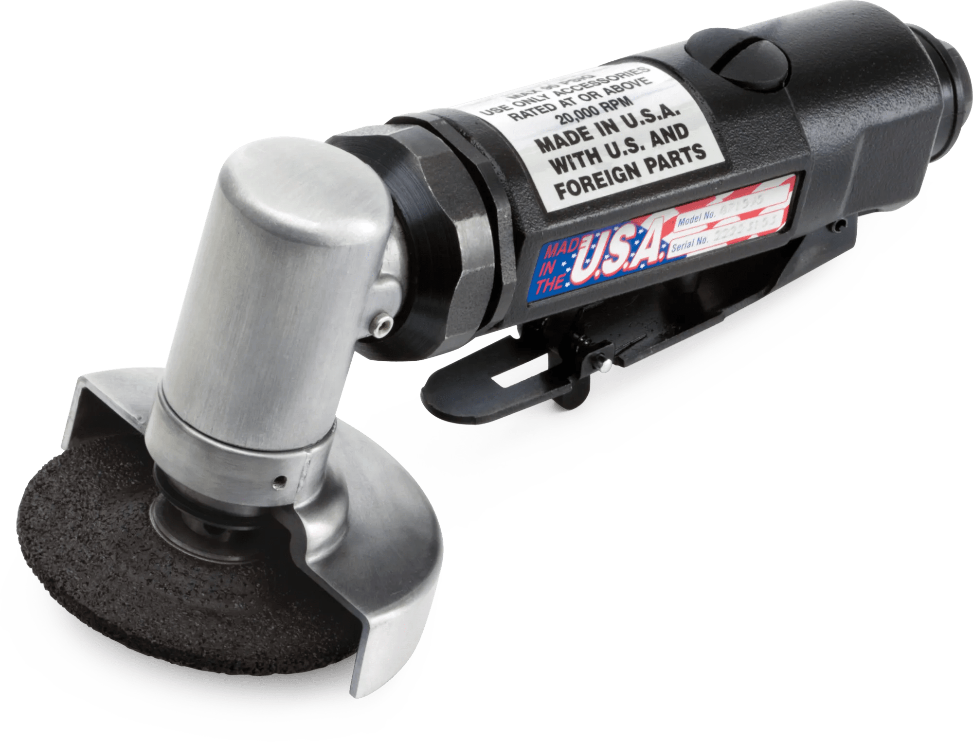 2" USA Mini Pneumatic Angle Grinder