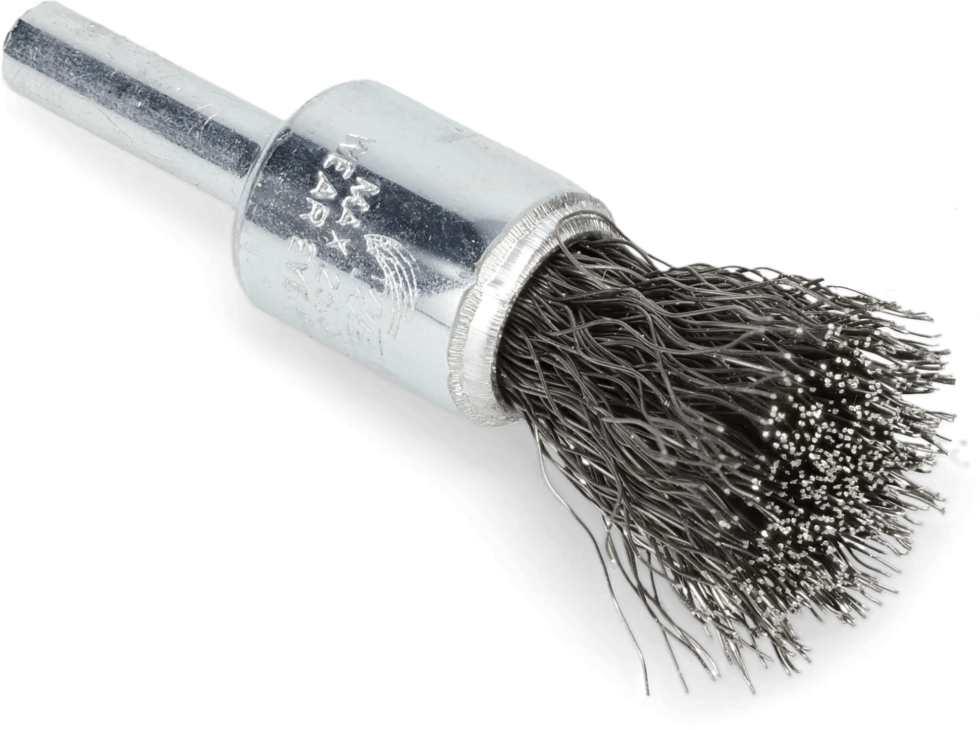 1/2" Solid End Crimped Wire End Brush