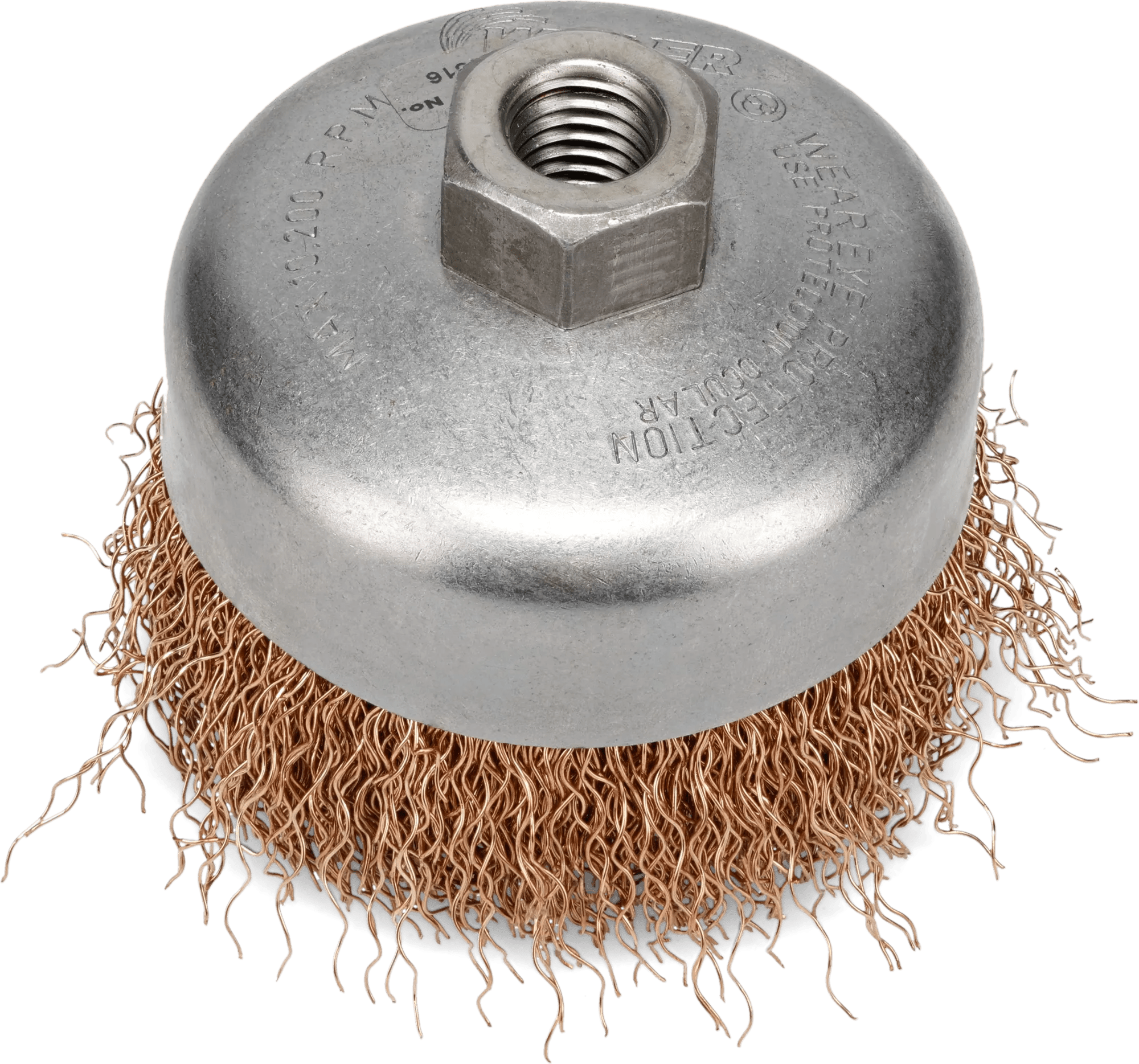 Wire Cup Brushes - Brass/Bronze