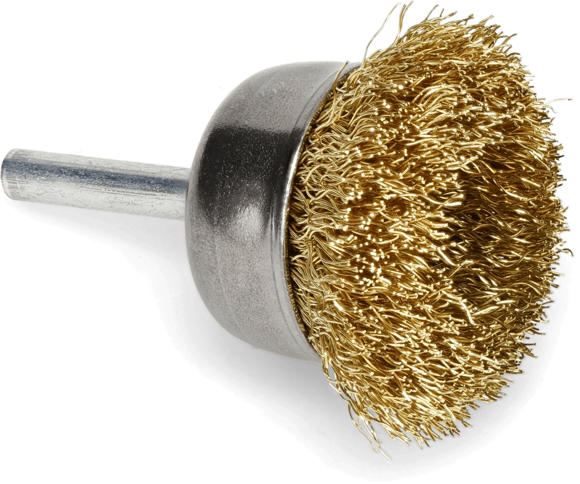 1-3/4" Brass Crimped Wire Cup Brush
