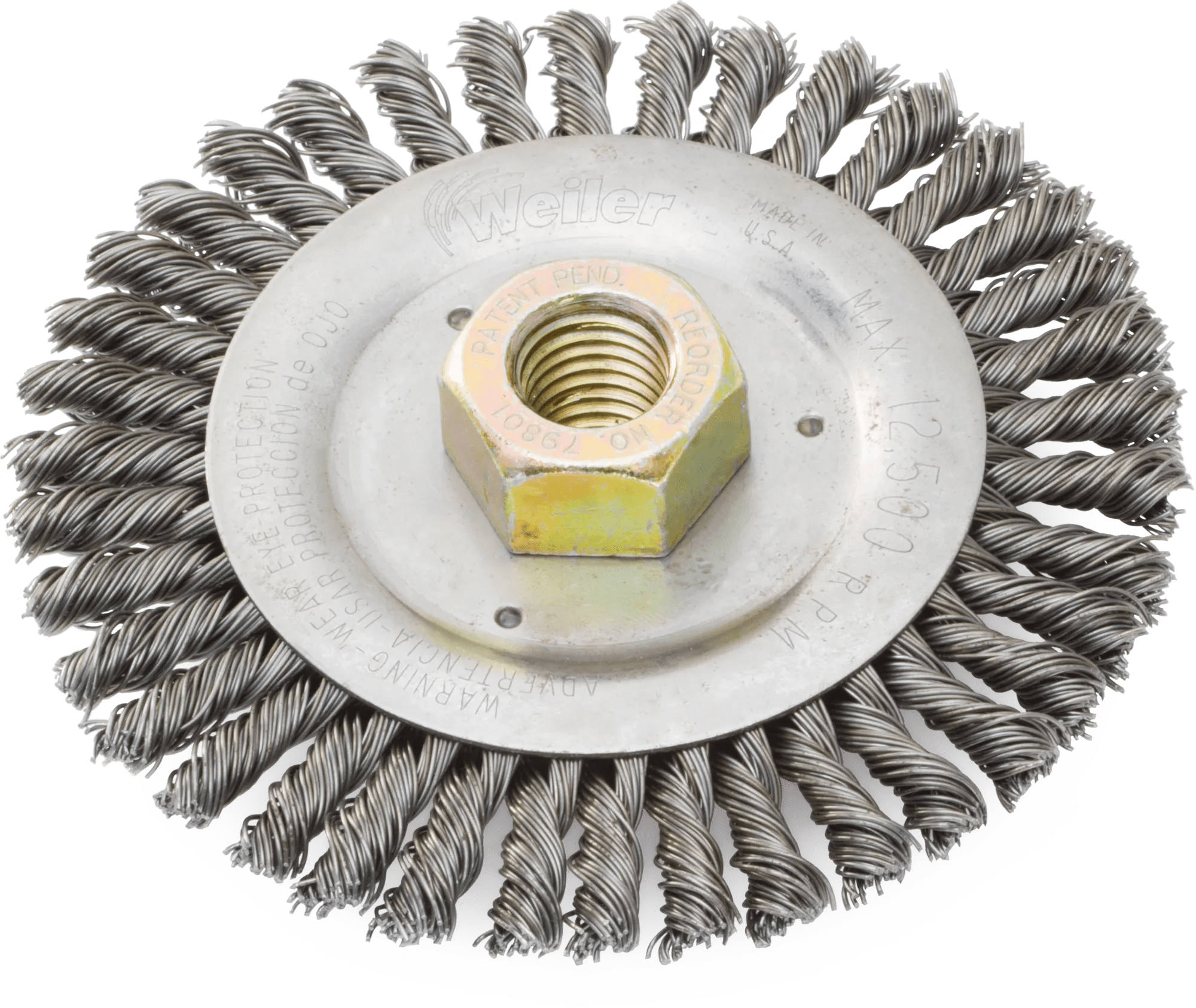 Reversible Flip-Wheel Twisted Knot Stringer Bead Wire Wheels