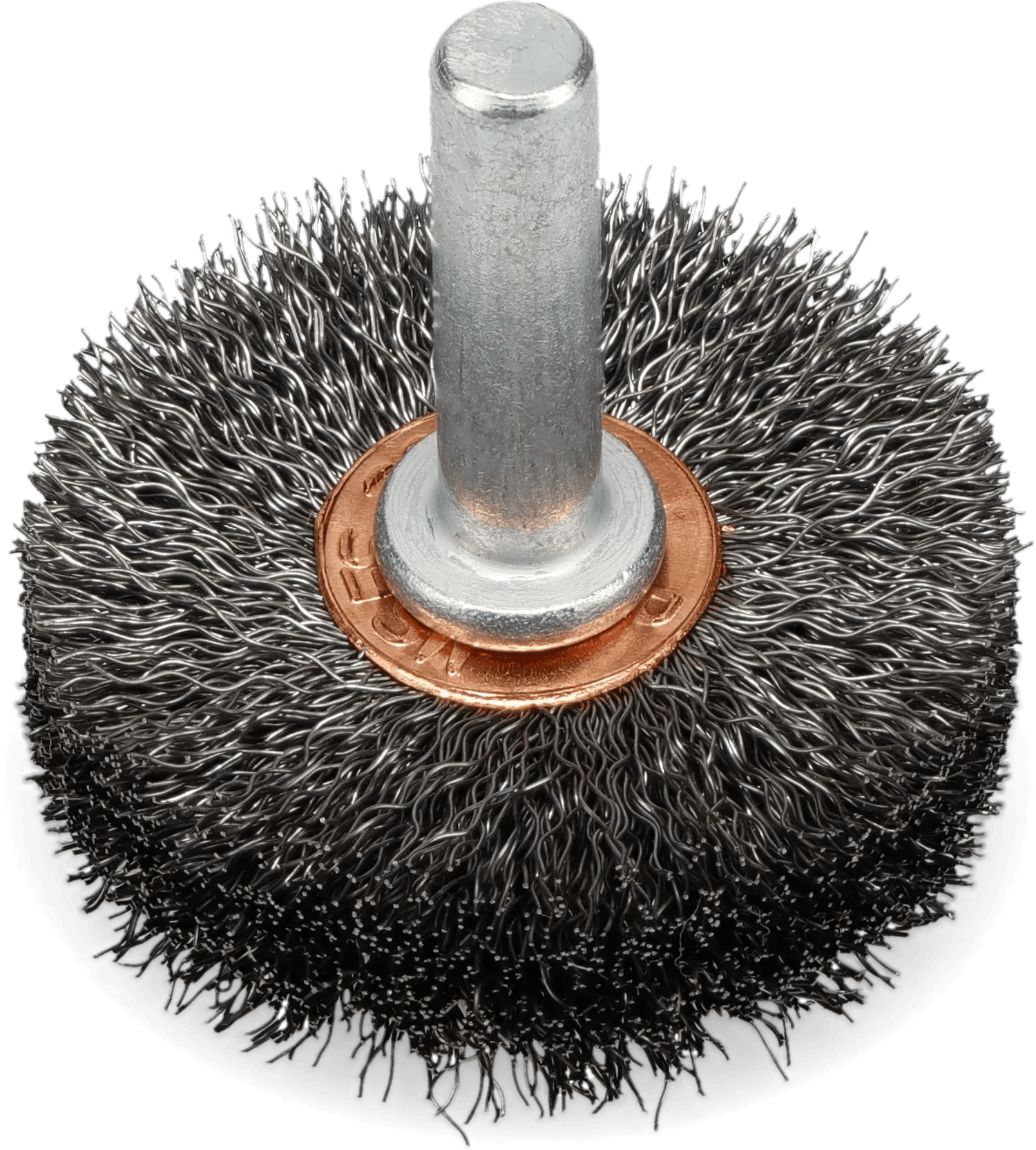 1-1/2" x 1/2" Crimped Conflex Steel Wire Brush