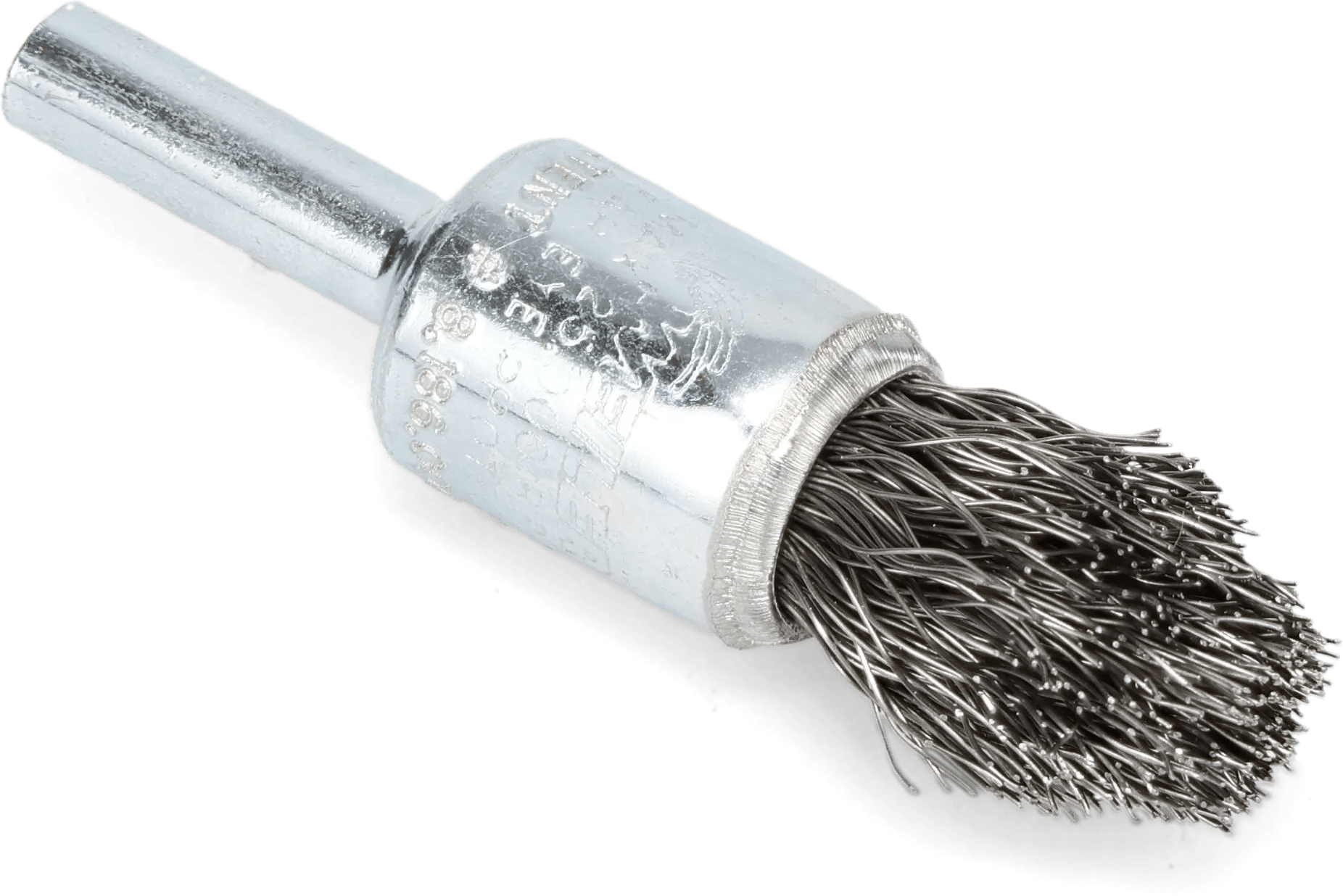1/2" x .010 Flare End Crimped Steel Wire End Brush