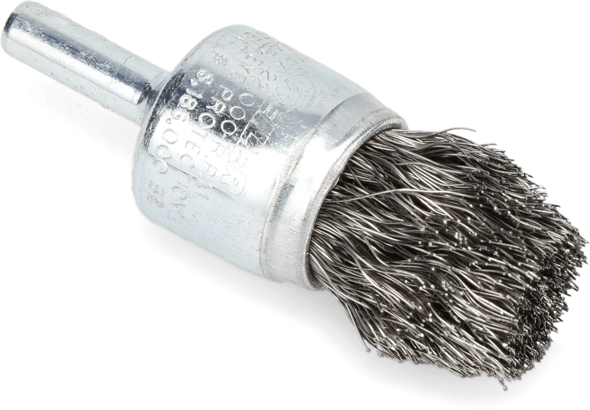 3/4" x .010 Flare End Crimped Steel Wire End Brush