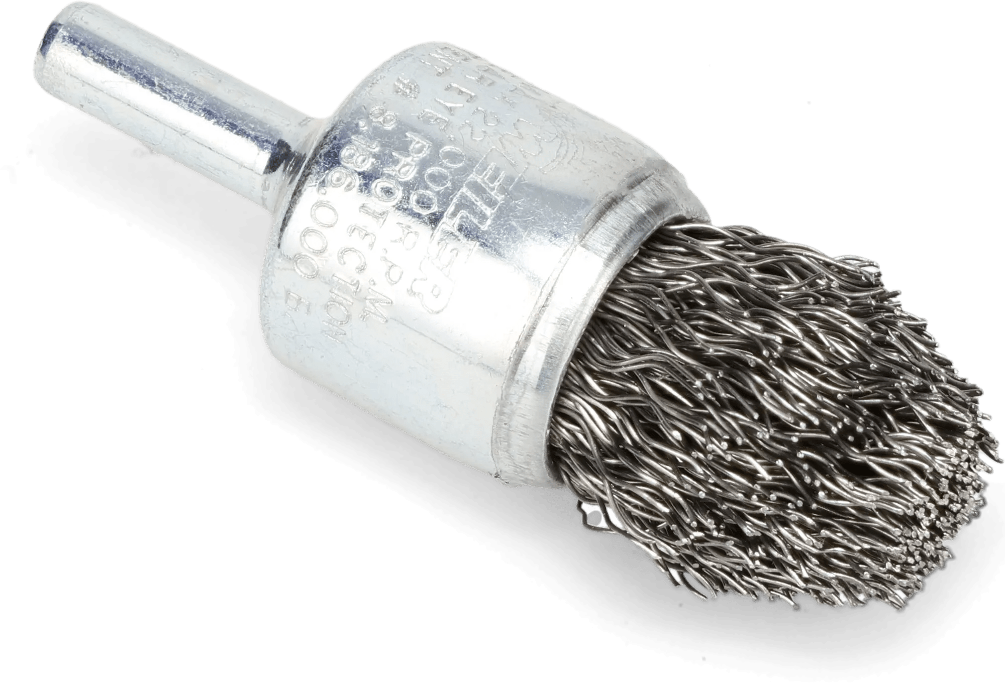 3/4" x .014 Flare End Crimped Steel Wire End Brush