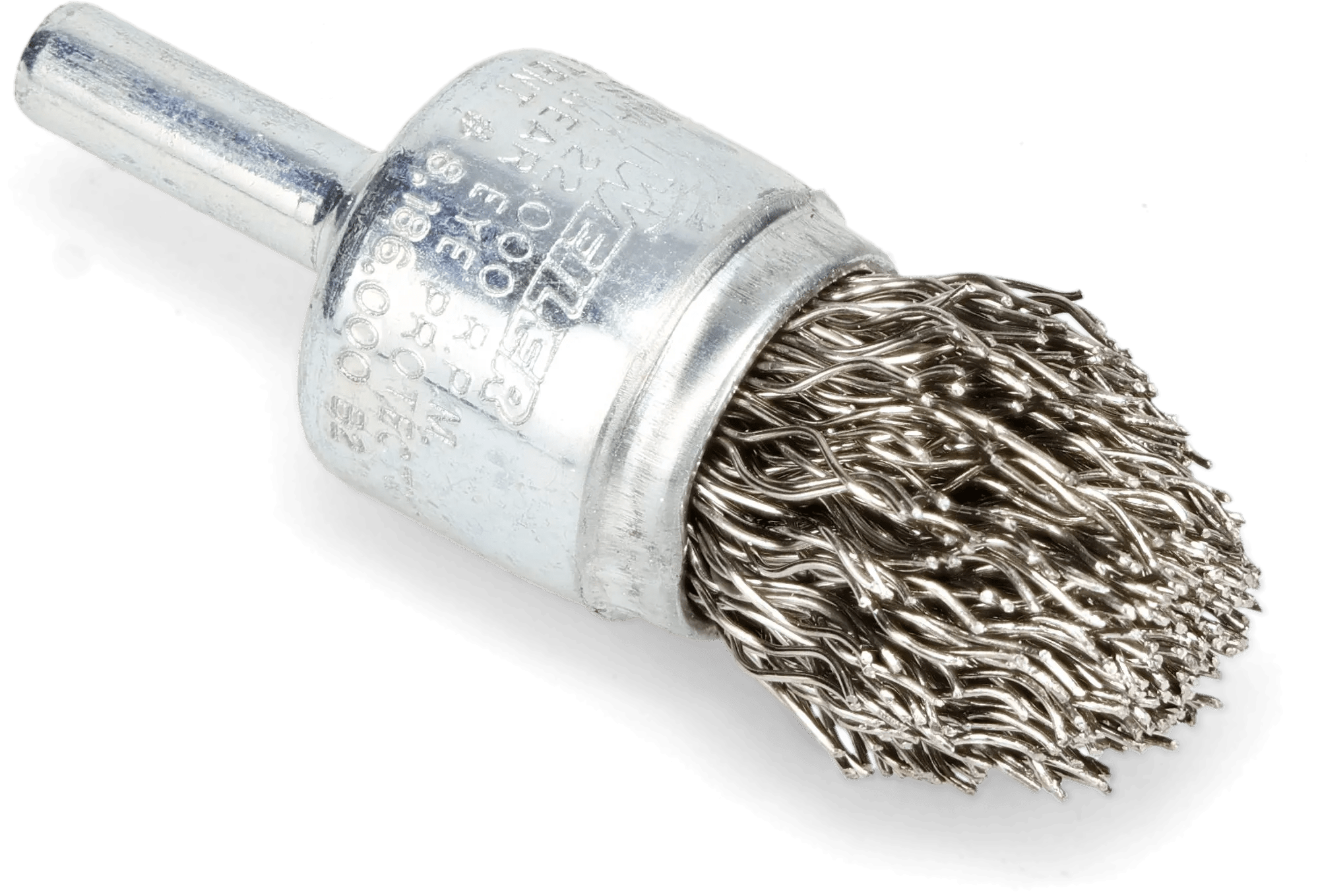 3/4" x .020 Flare End Crimped Stainless Steel Wire End Brush