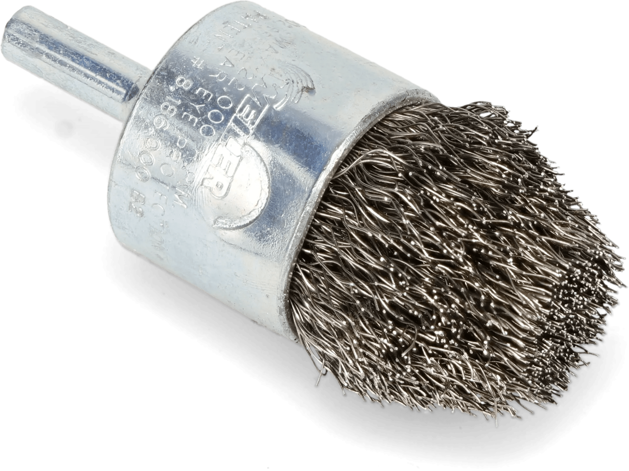 1" x .010 Flare End Crimped Wire Stainless Steel End Brush