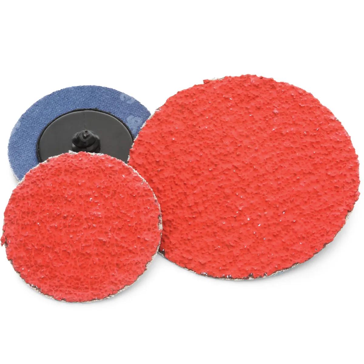 3" 36 Grit Crimson-Fire™ HD Grinding Disc - 25 Pack