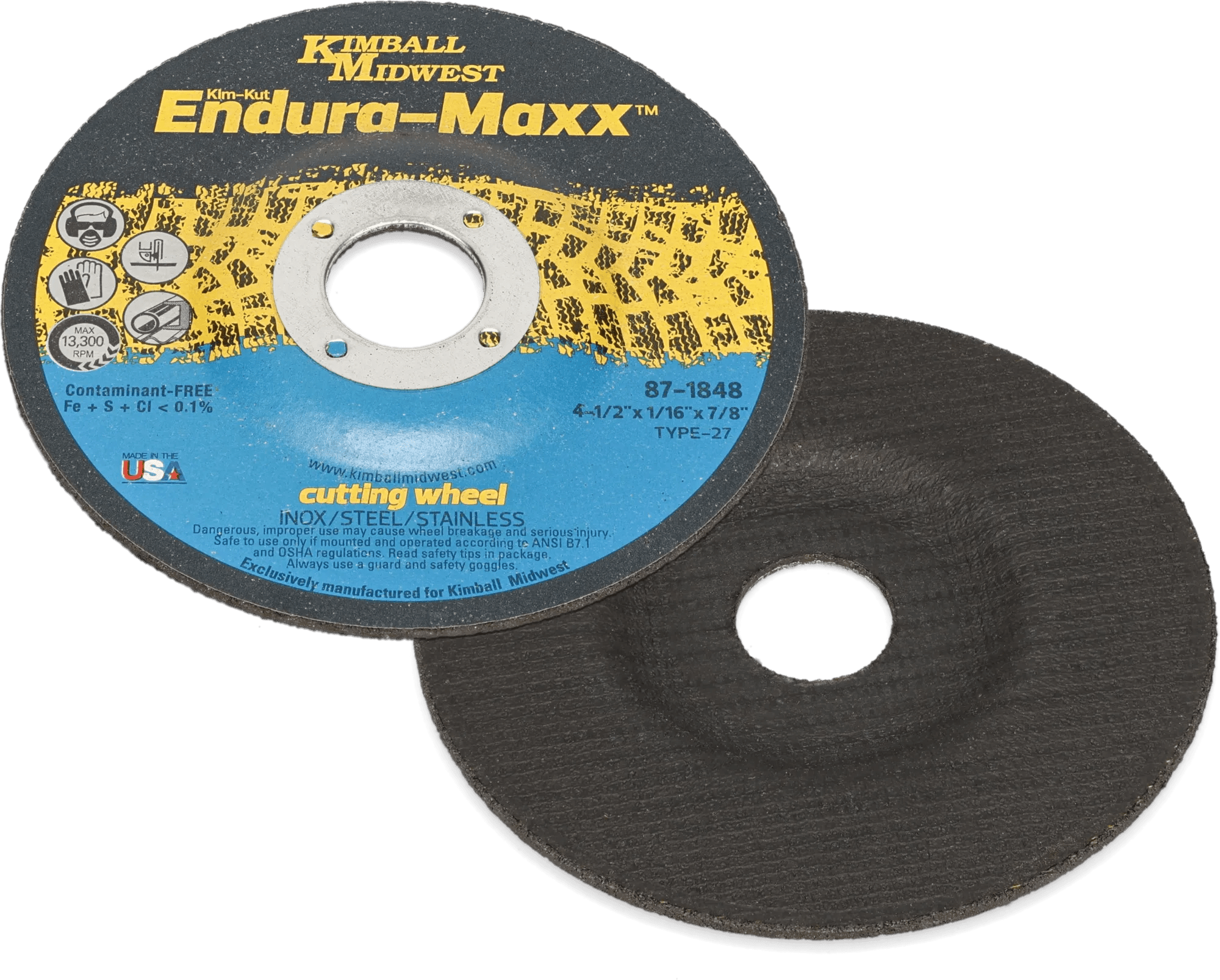 Kim-Kut™ Endura-Maxx™ Cut-Off Wheels
