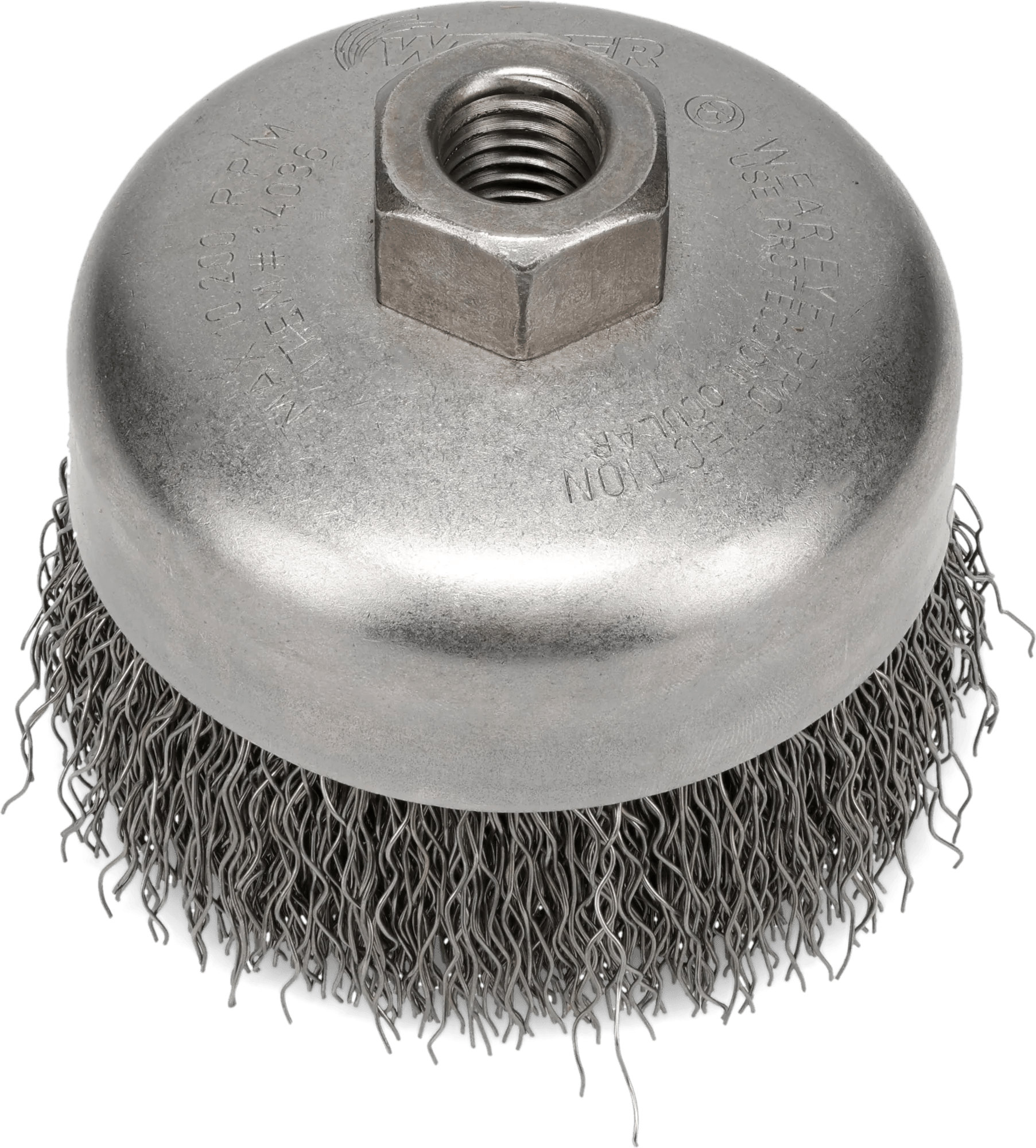 4" Crimped Wire Cup Brush