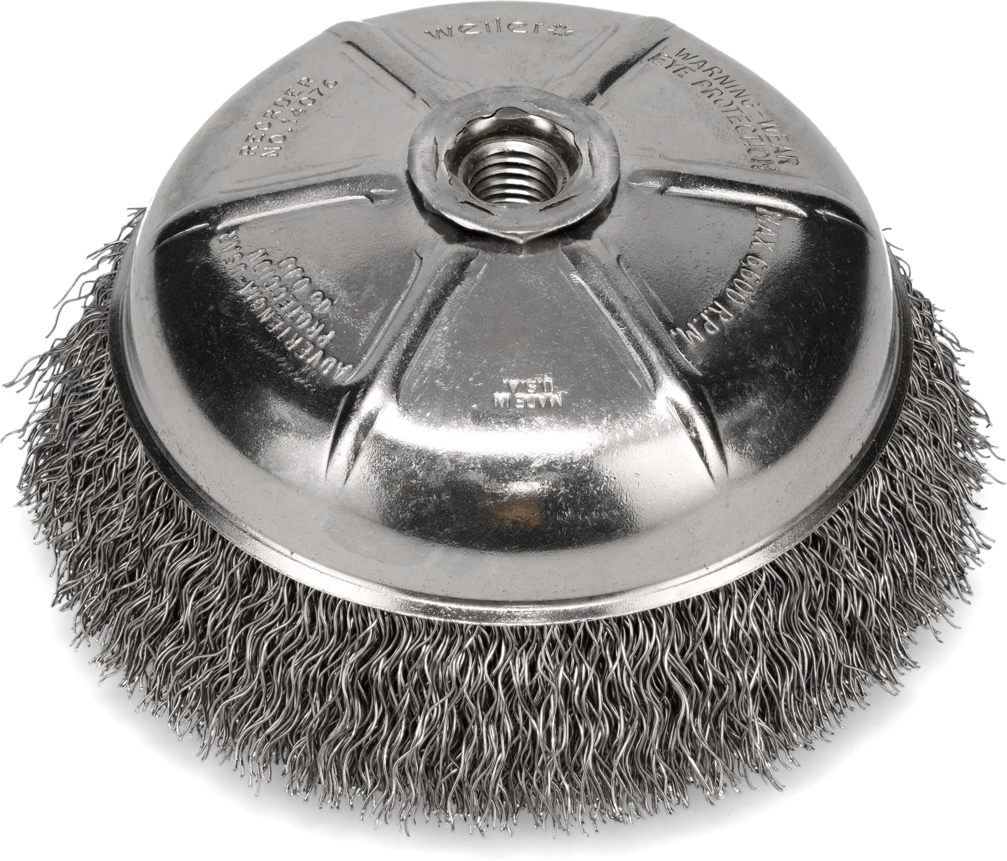 Crimped Wire Cup Brushes - Steel