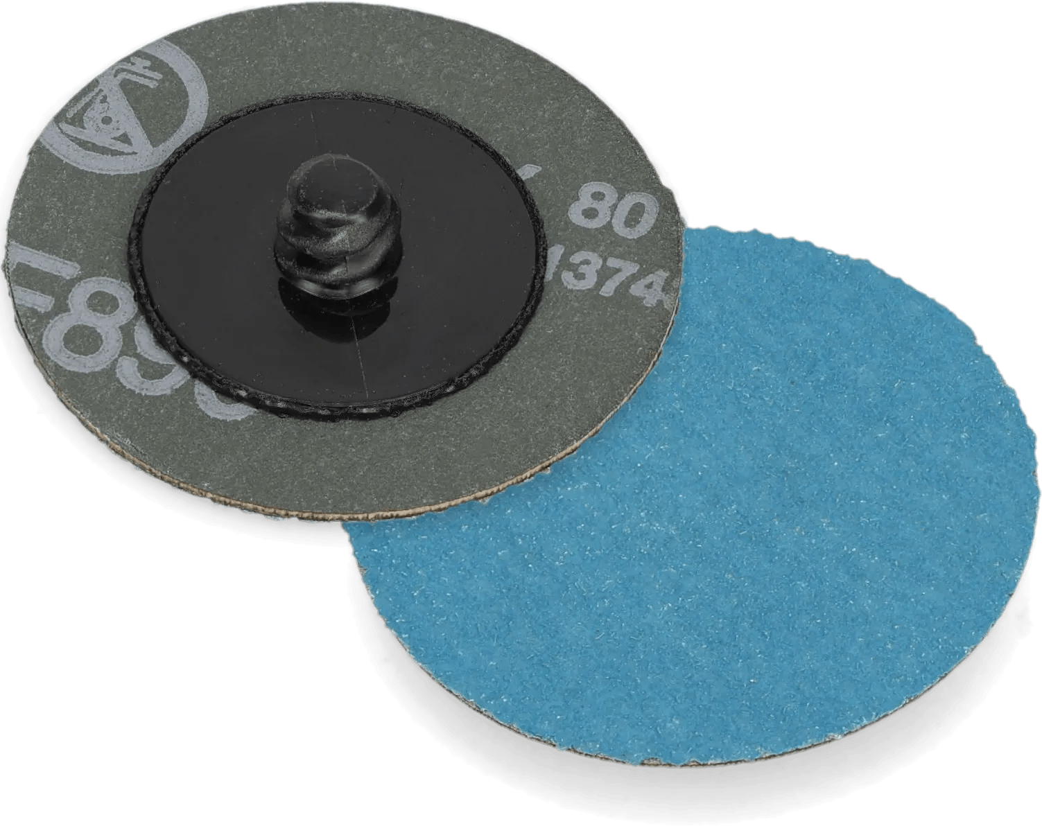 2" Type R 80 Grit Flamethrower Delta™ Grinding Disc - 10 Pack