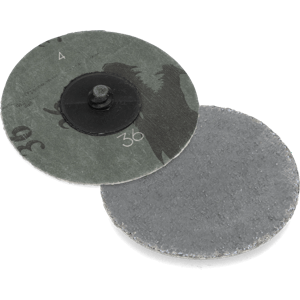 3" Type R 36 Grit Dark-Fire™ Ceramic Grinding Disc - 25 Pack