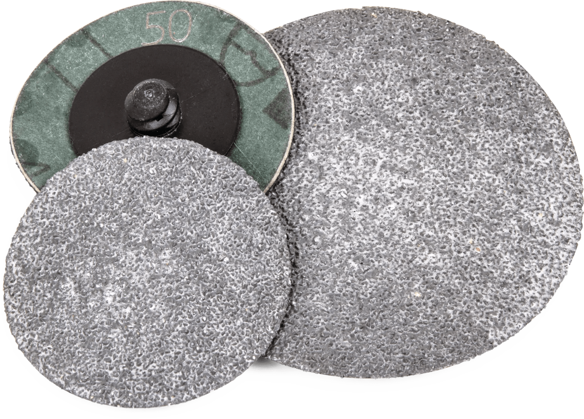 2" 60 Grit Dark-Fire™ Ceramic Grinding Disc for Aluminum