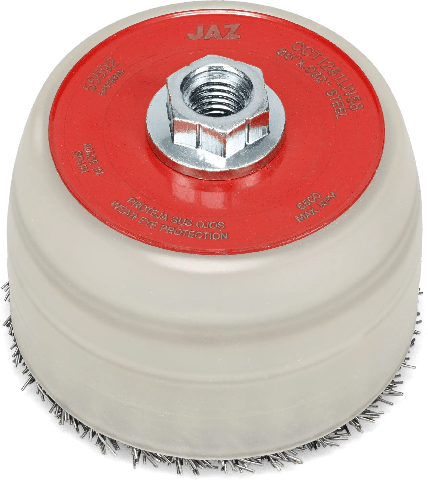 5" Knotted Wire "Control" Cup Brush XL