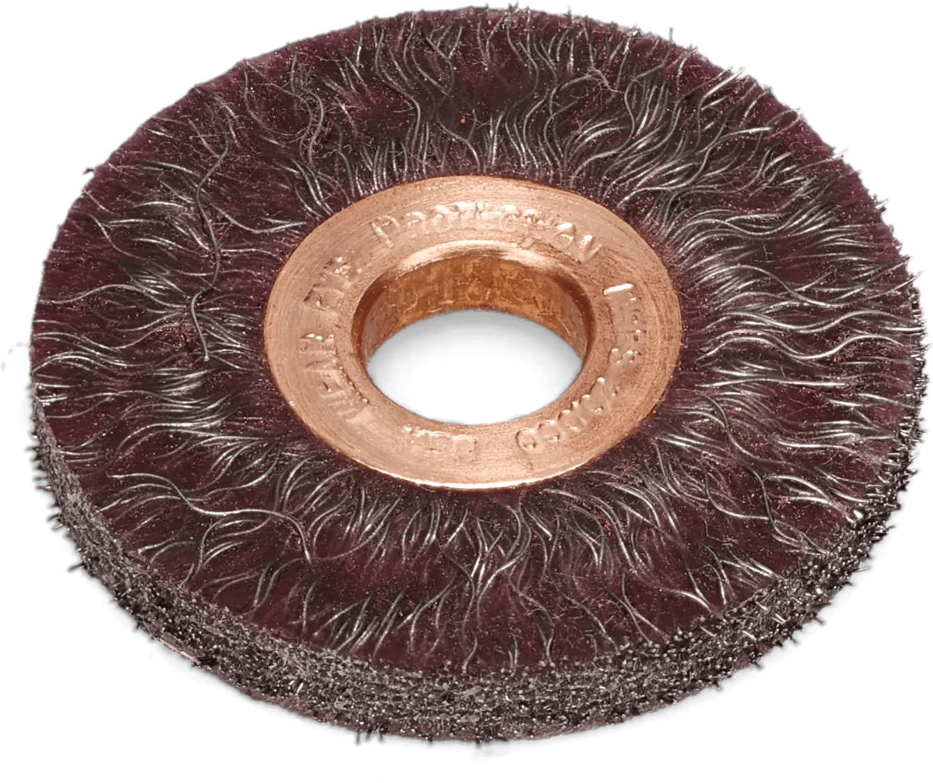 2" x 1/4" Encapsulated Wire Brush Wheel