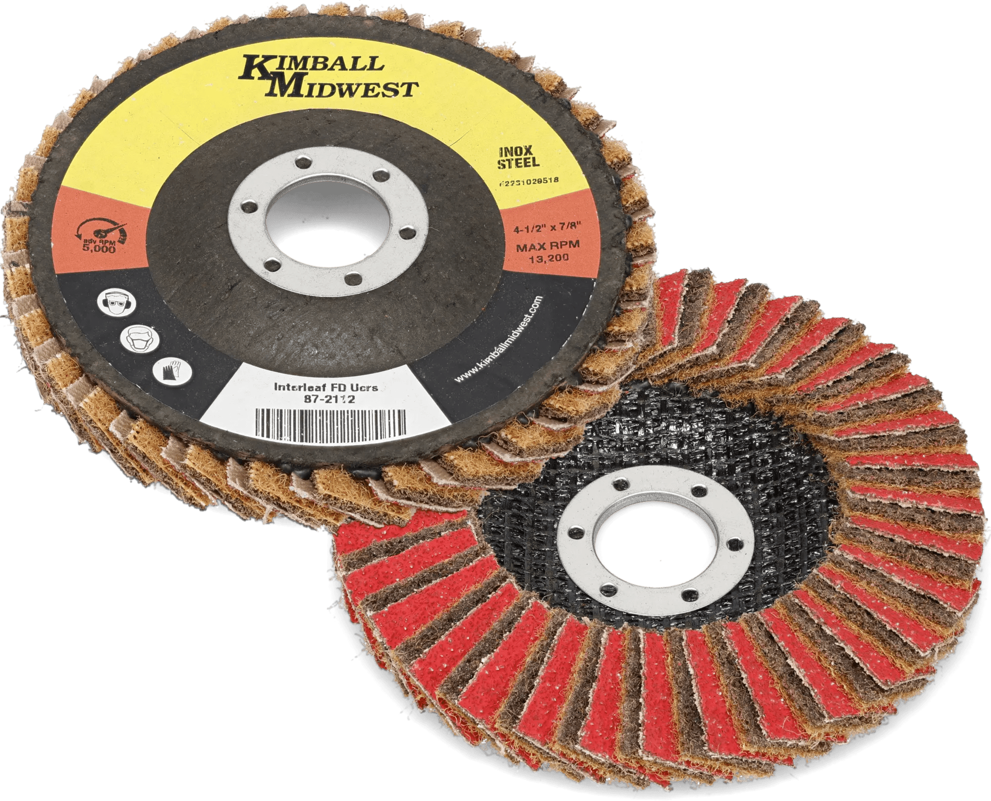 Interleaf Flap Discs for Angle Grinders