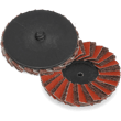 3" Type R Coarse Interleaf Mini Flap Disc