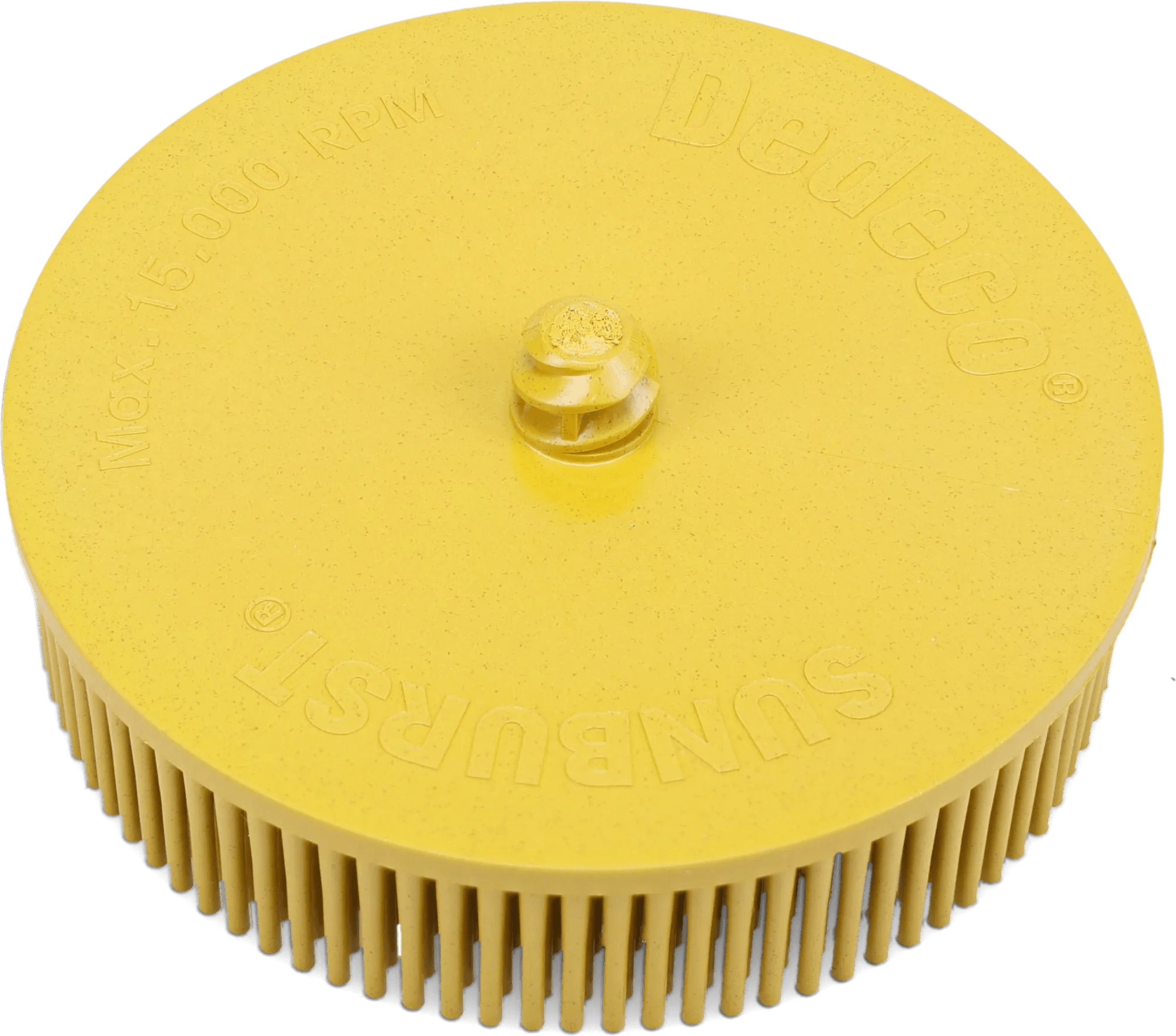 3" Medium Type R Kim-Brite™ Yellow Abrasive Brush