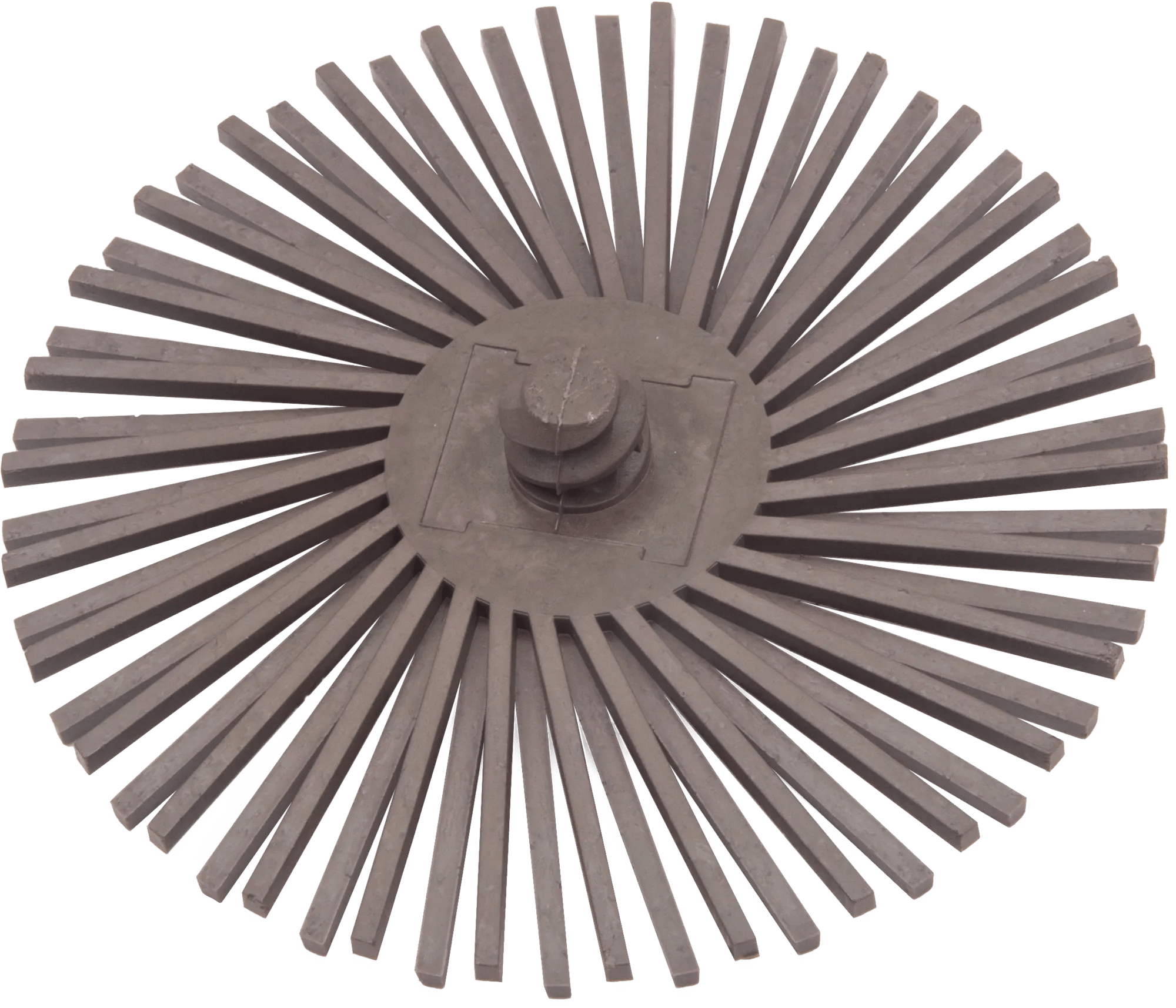 3" Extra-Coarse Brown Kim-Brite Radial Abrasive Brush