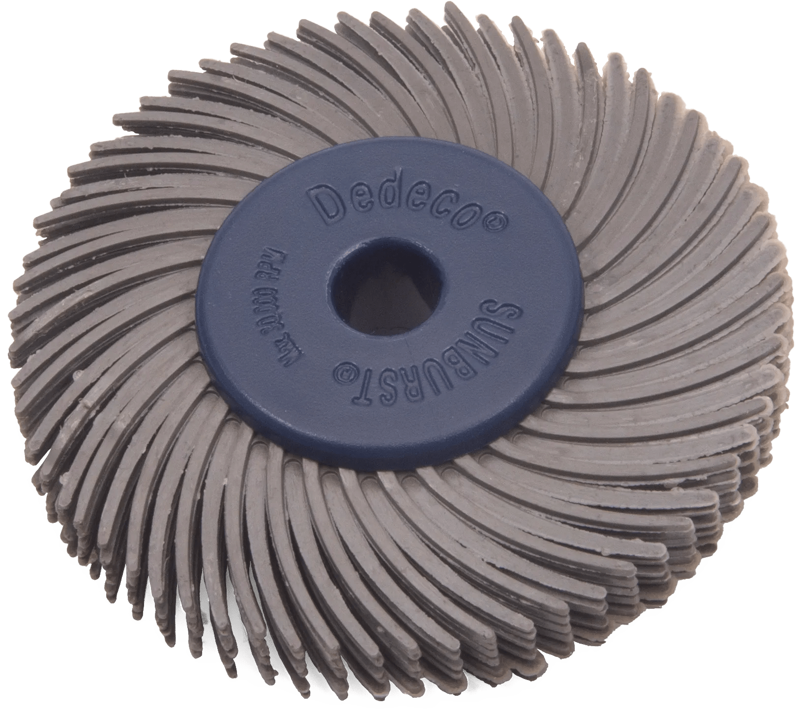 2" Extra-Coarse Brown Kim-Brite 6-Ply Radial Abrasive Brush
