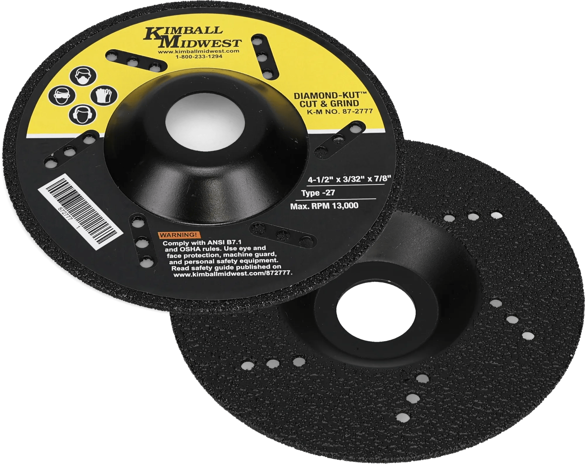 Diamond-Kut™ Diamond Abrasive Cutting & Grinding Wheels