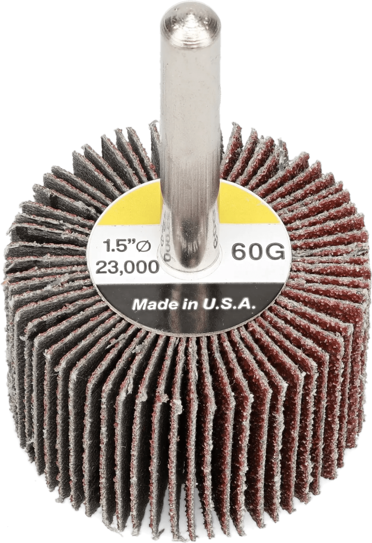 1-1/2" x 1" 60 Grit Flap Wheel