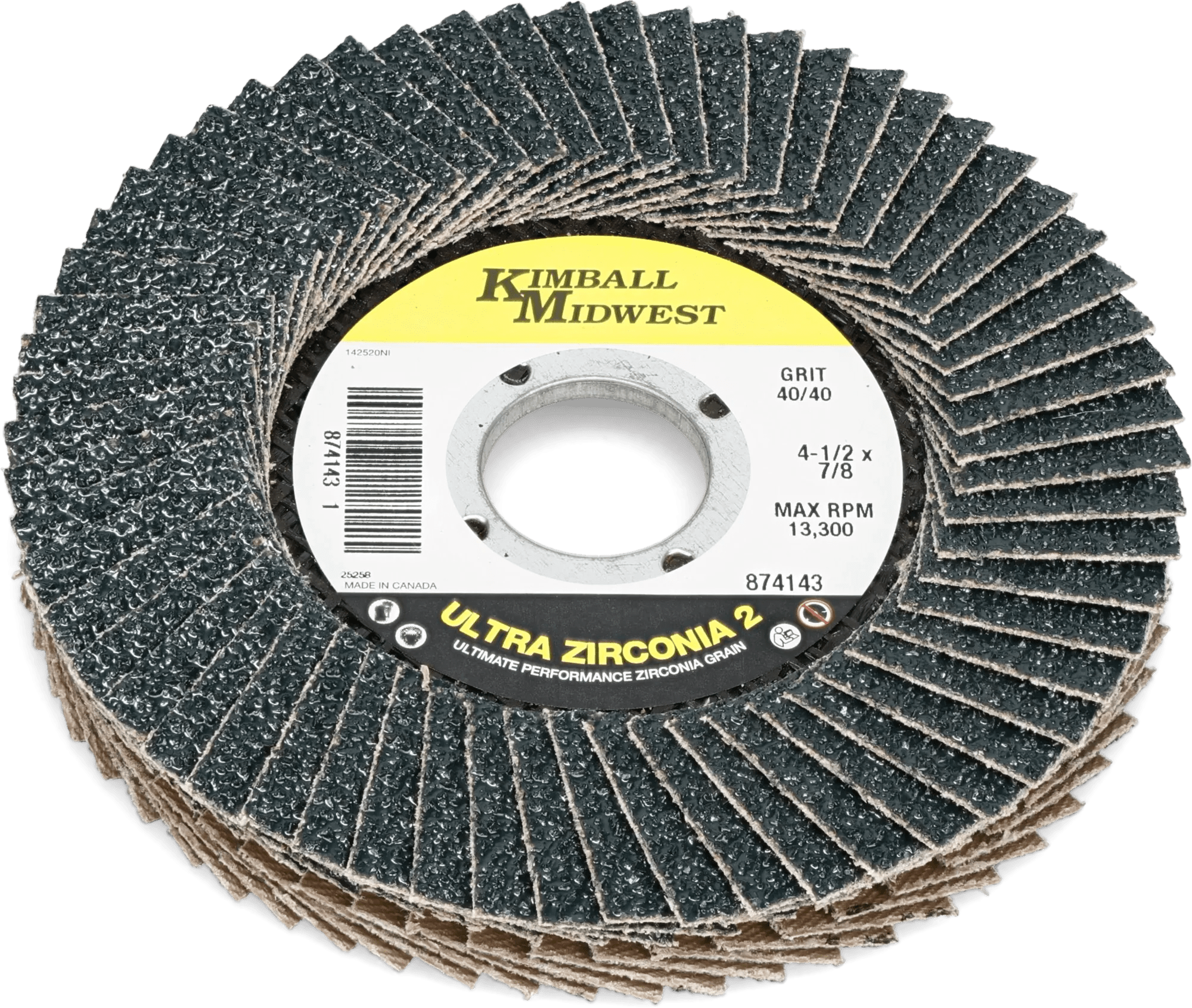 Ultra Zirconia 2 Double-Sided Flap Discs