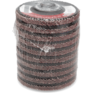 4-1/2" x 5/8"-11 40 Grit Type 29 Crimson Fire™ Flap Disc - 10 Pack