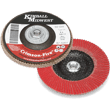 6" x 5/8"-11 60 Grit Type 29 Crimson Fire™ Flap Disc