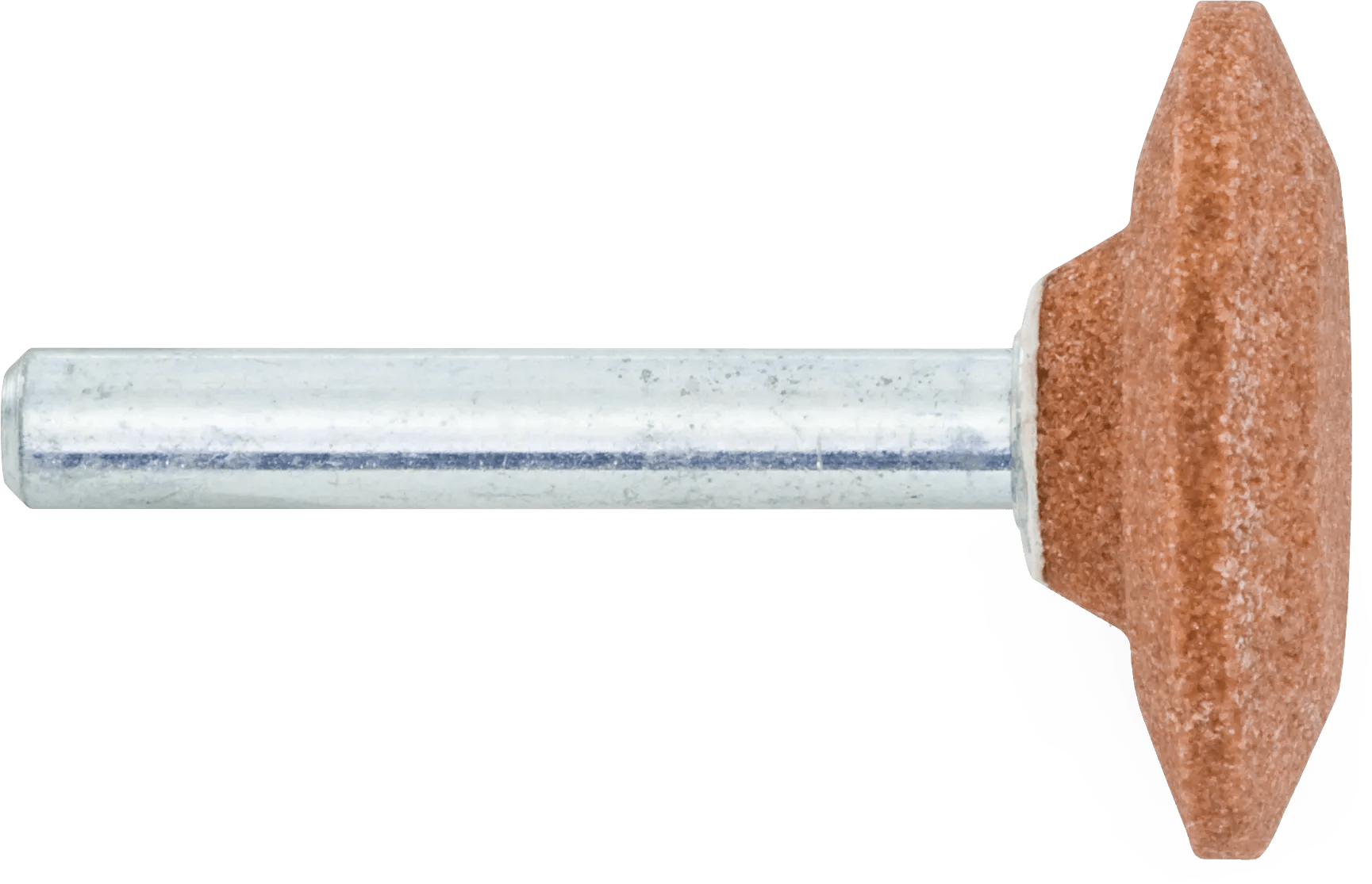 A37 1-1/4" x 1/4" Bevel Style Mounted Point Aluminum Oxide Abrasive