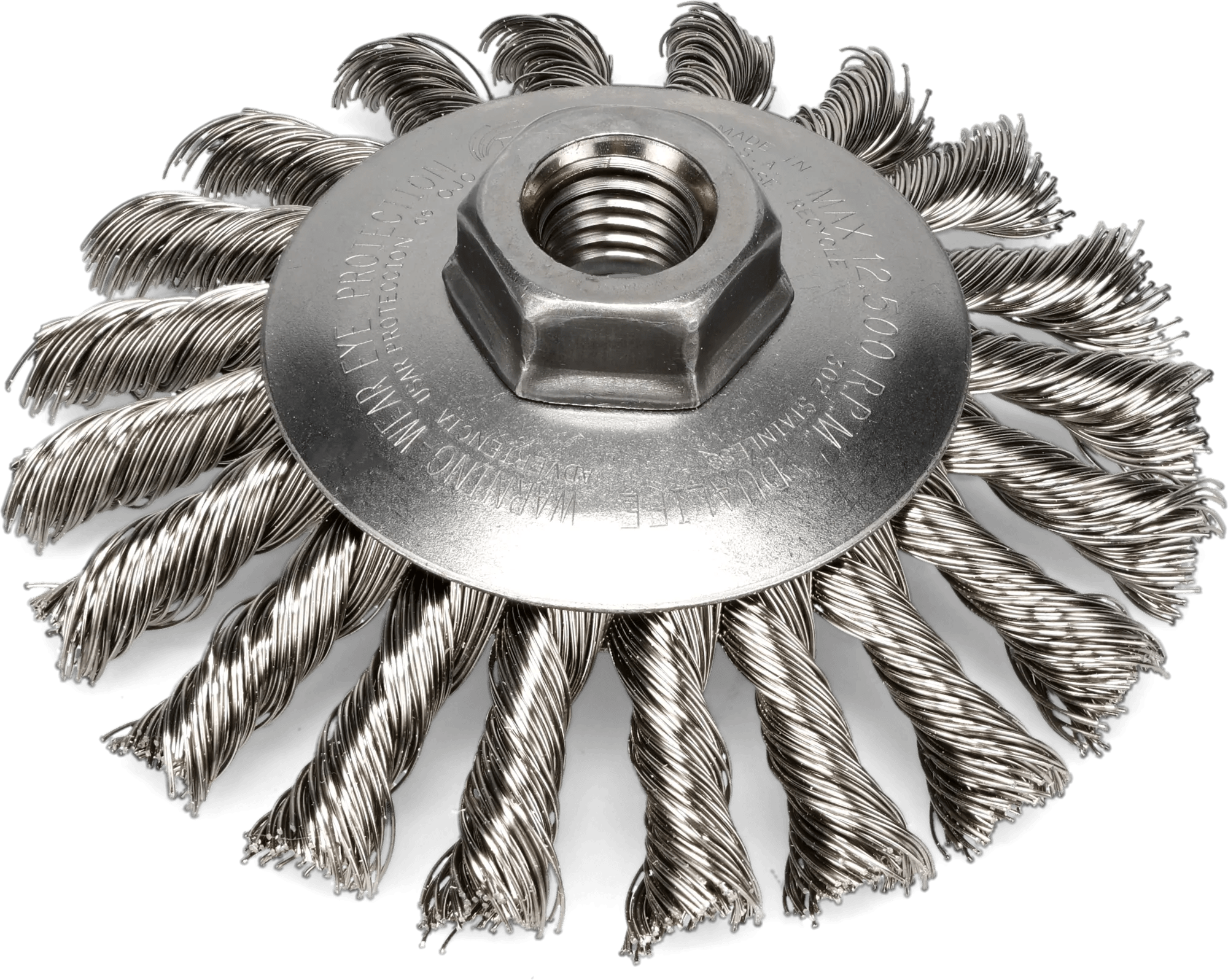 4-1/2" Knot Wire Bevel Brushes