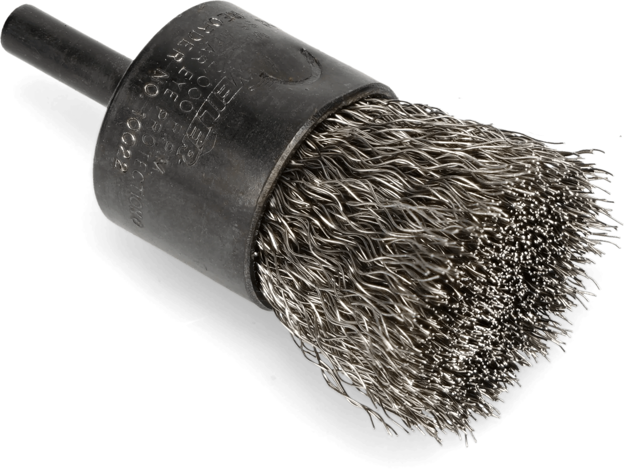 1" Solid End Crimped Stainless Steel Wire End Brush