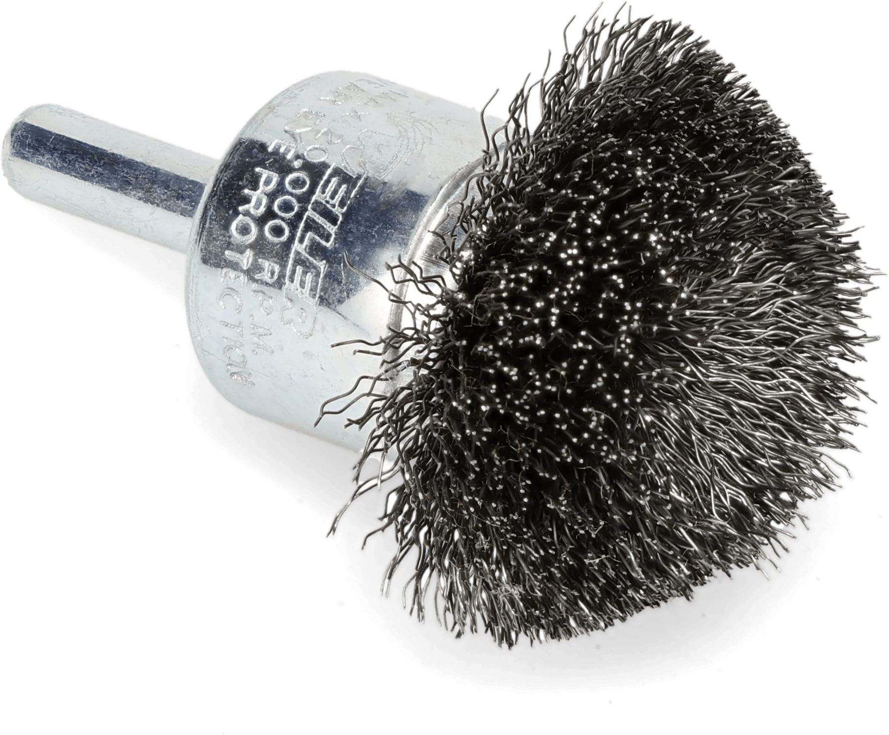 1-1/2" Circular Flared Steel Wire Brush