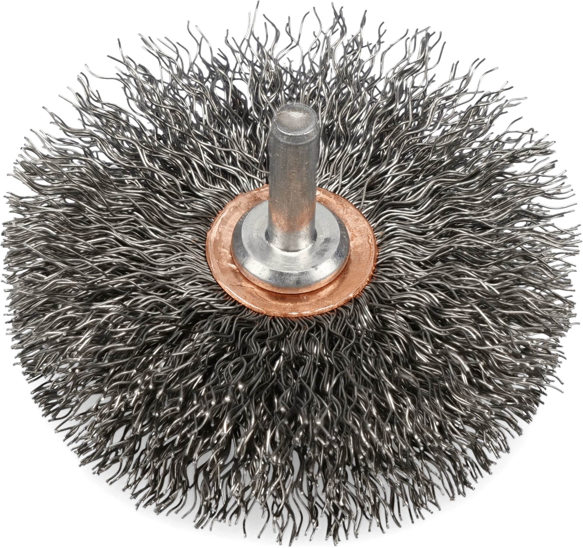 3" x 3/8" Crimped Conflex Steel Wire Brush