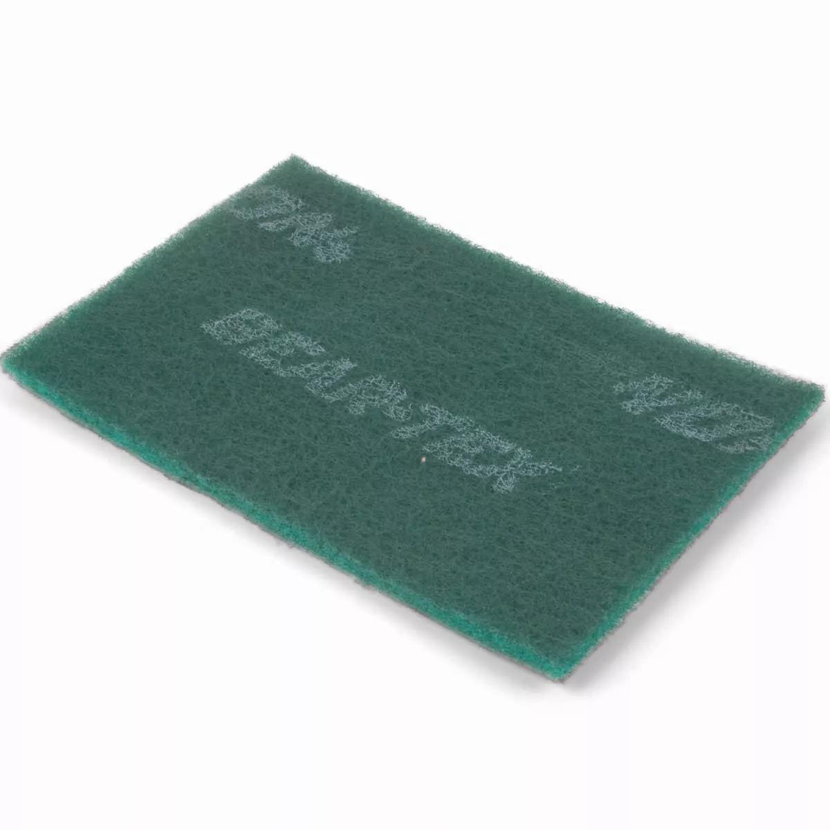 6" x 9" Scouring Green Bear-Tex Aluminum Oxide Surface Conditioning Hand Pad