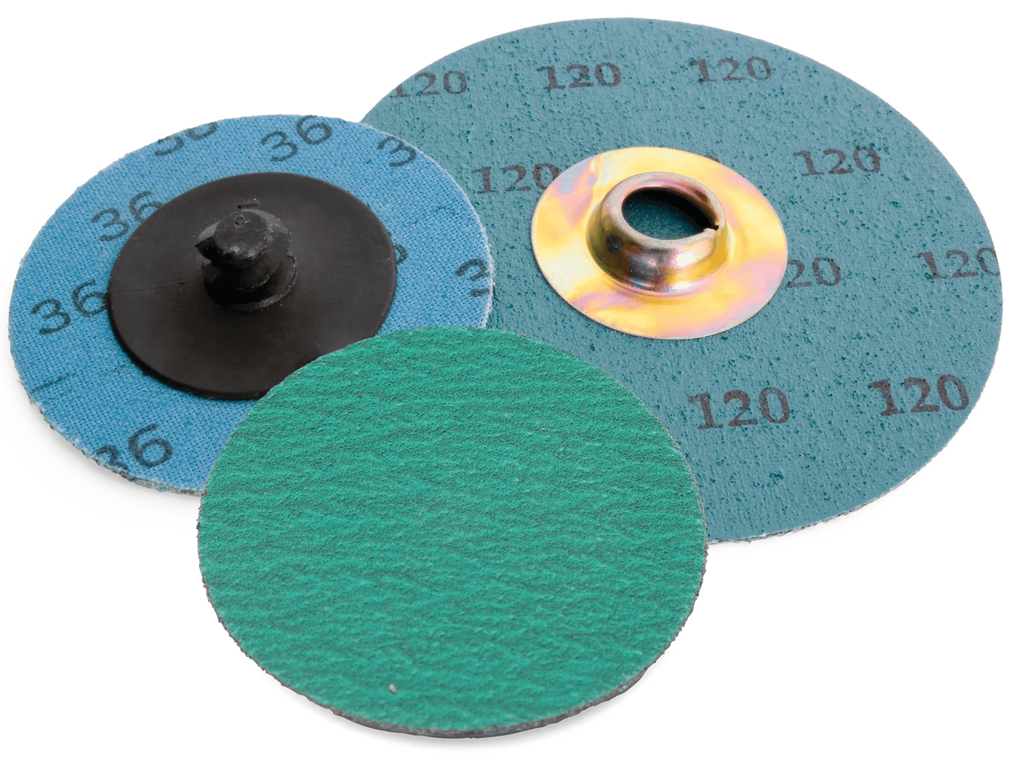 2" 36 Grit Kim-Kut™ Zirconia Grinding Disc - Bulk
