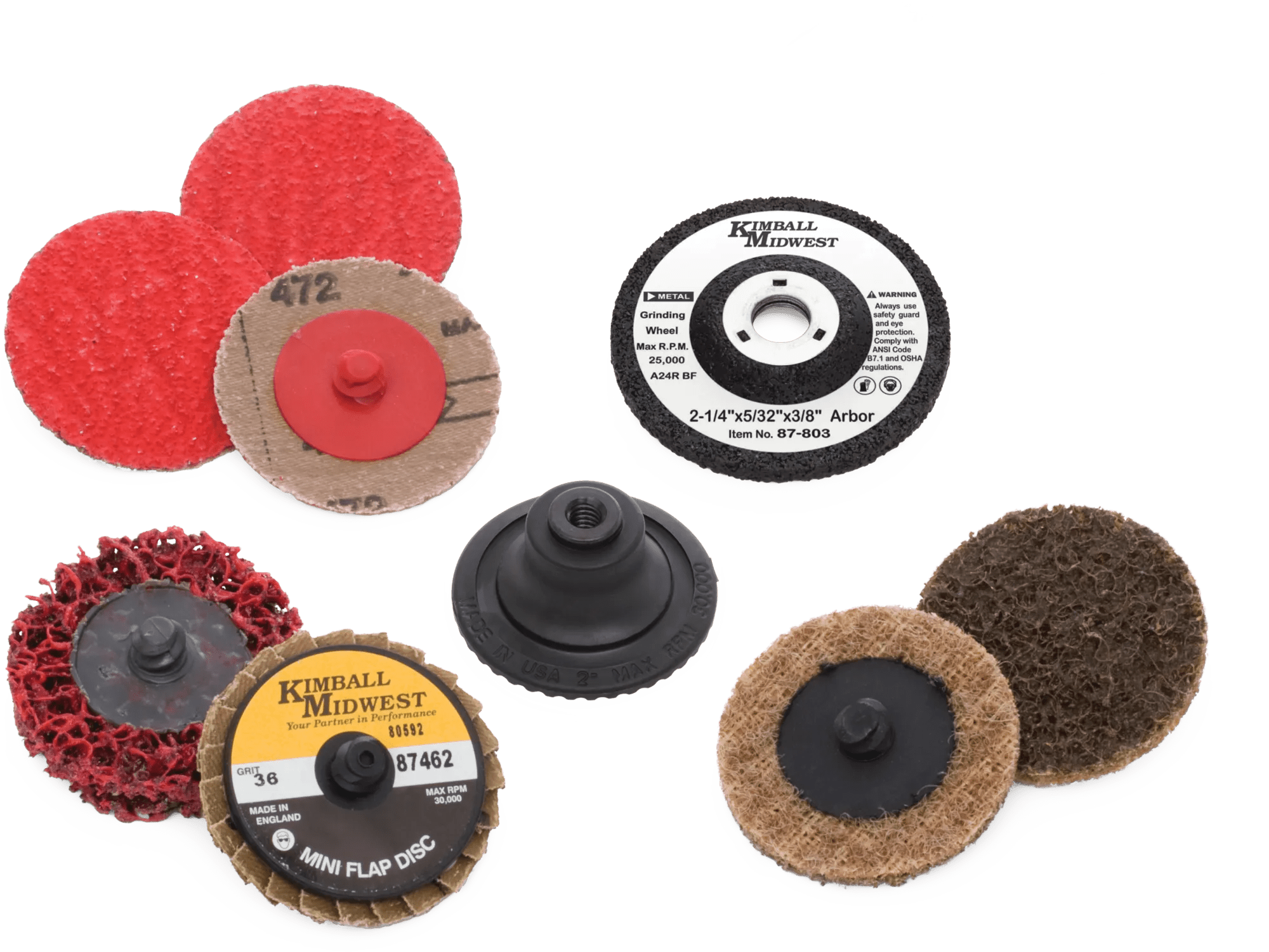 2" Type R Mini Angle Grinder Abrasive Kit