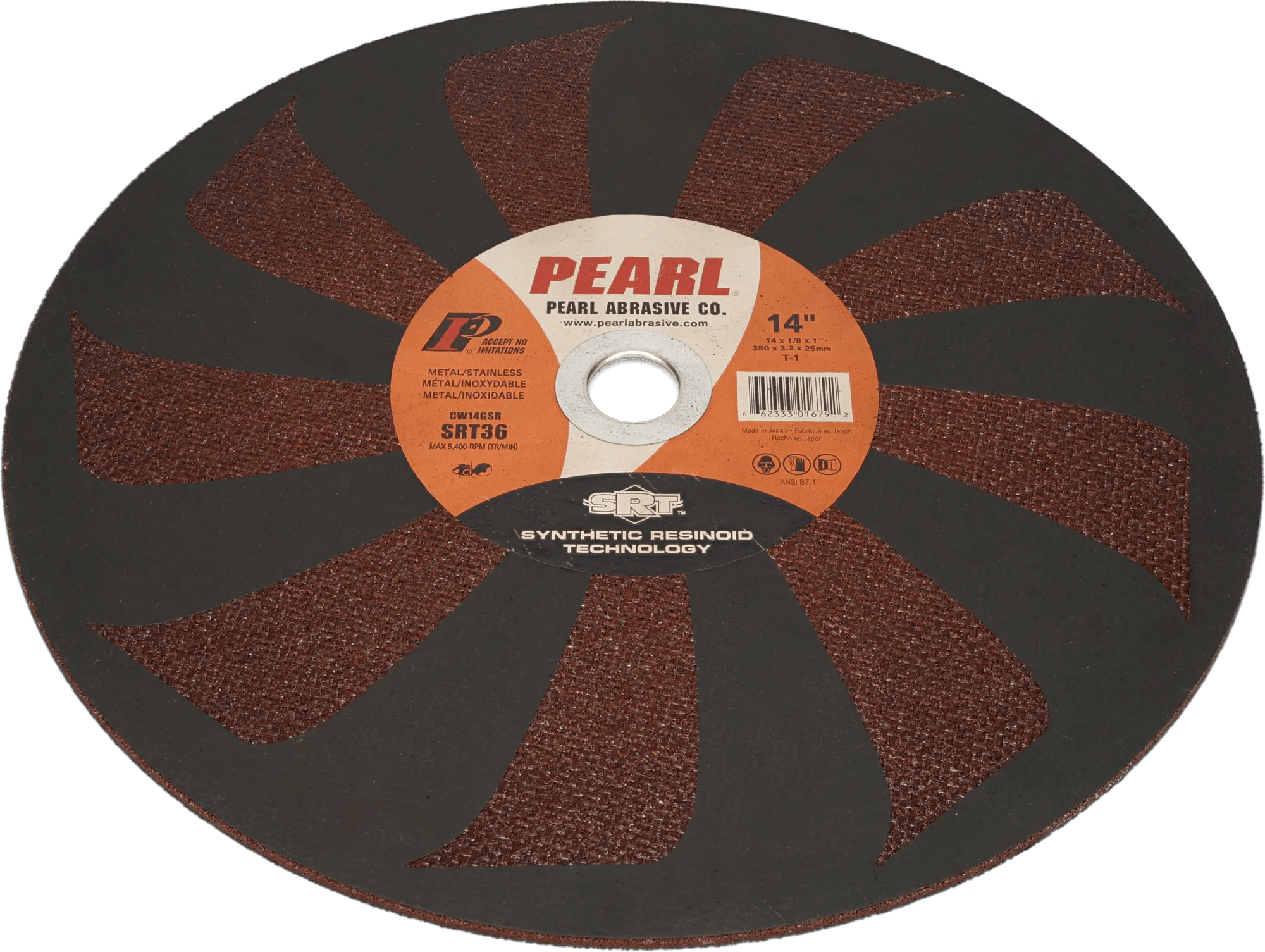 14" x 1/8" x 20mm Type 1 Cut-Off Wheel For Gas Powered Saws