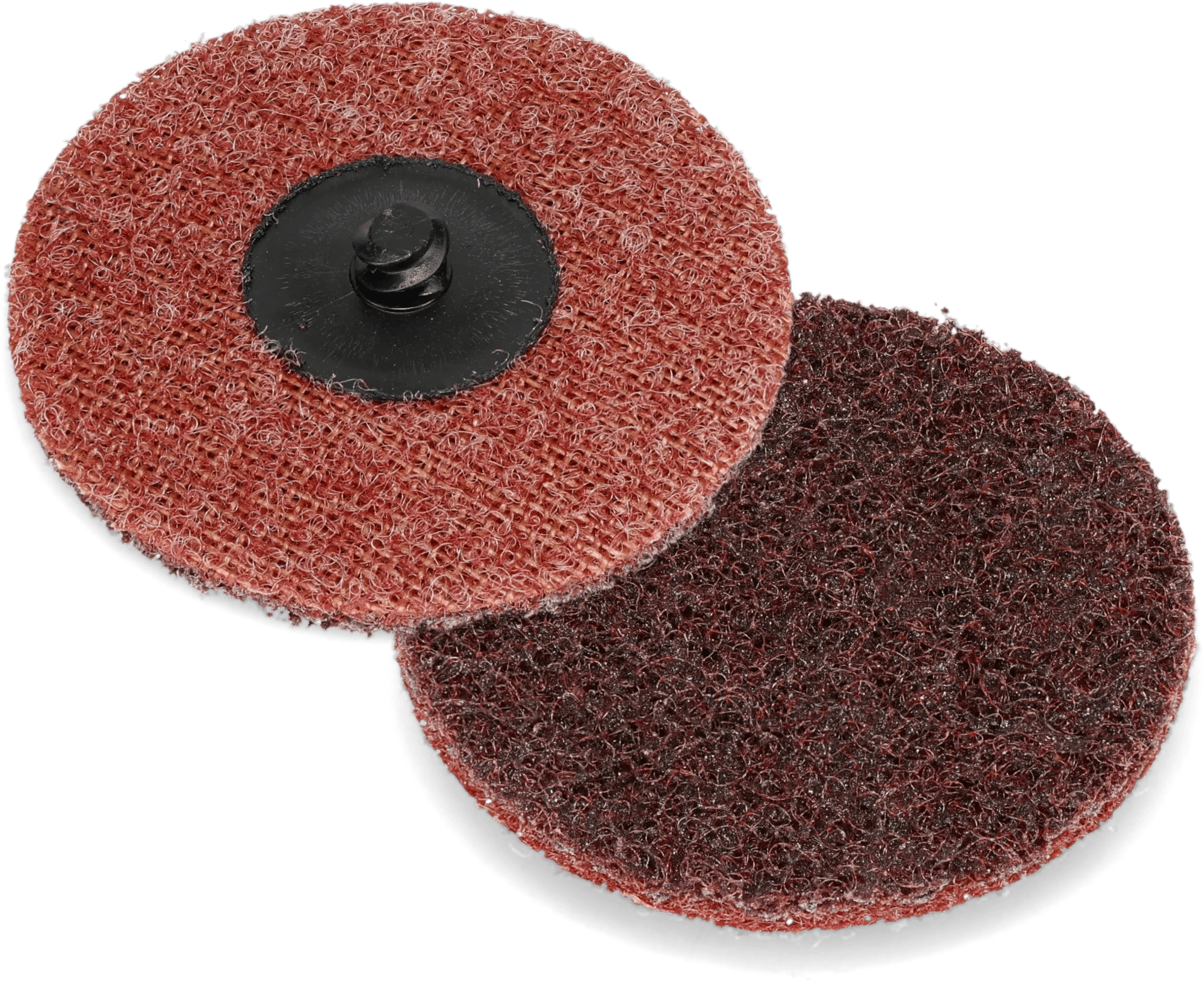 1-1/2" Medium Red Type R Kim-Brite™ Aluminum Oxide Surface Conditioning Disc - 10 Pack