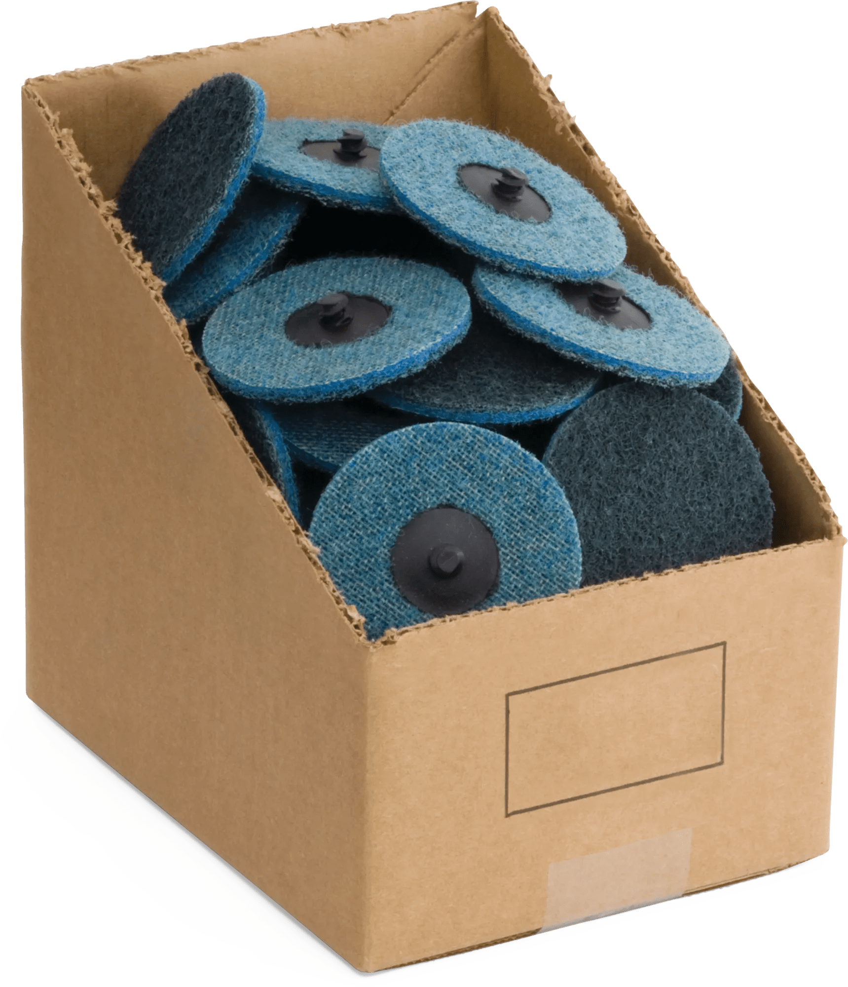 2" Blue Type R Fine Kim-Brite™ Aluminum Oixde Surface Conditioning Disc - Kim-Pak