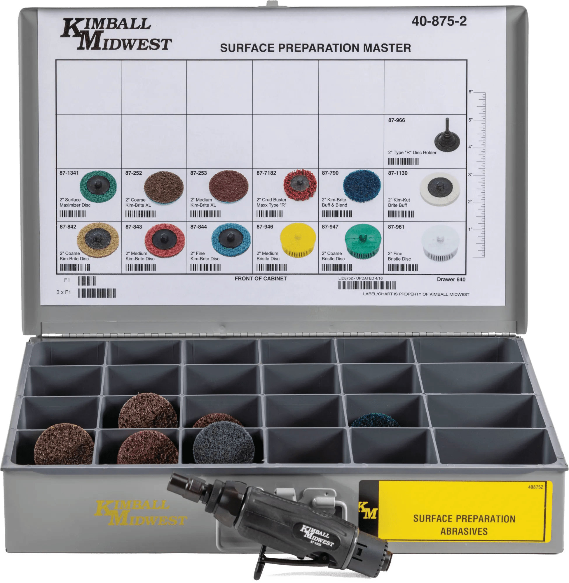 Single Wrench Die Grinder & Surface Preparation Variety Bundle