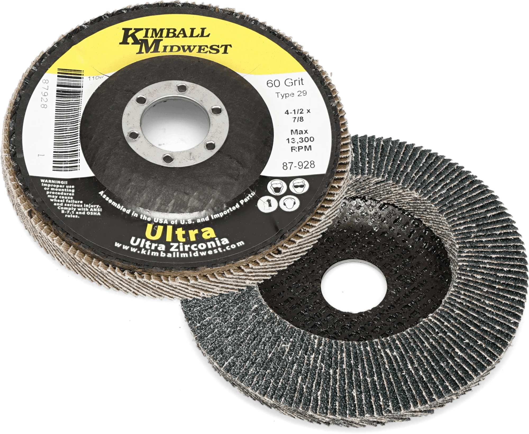 Type-29 High Density Zirconia Flap Discs