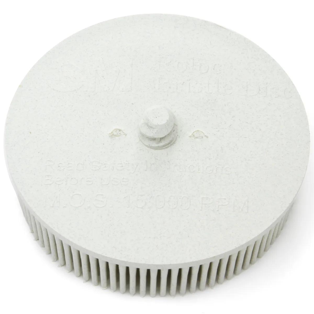 3" Fine 3M Scotch-Brite White Abrasive Bristle Disc