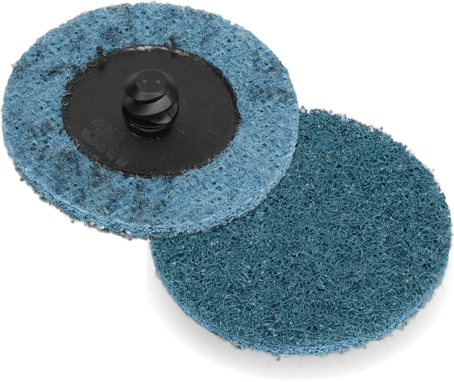 2" Blue Very Fine 3M Scotch-Brite Surface Conditioning Disc For Aluminum - 10 Pack